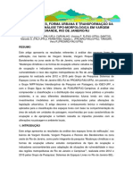 [BAHIANA, 2015] Espaços Livres, Forma Urbana e Transformação da Paisagem Análise Tipo-Morfológica em Vargem Grande, Rio de Janeiro RJ.