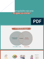 El Proposito No Era Lo Que Yo Creia