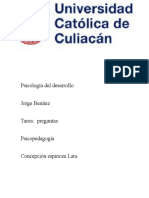 Preguntas Psicologia Del Desarrollo