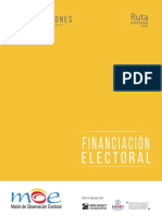 Ruta Electoral 2018 Financiación Electoral