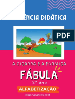 2ano 0322 Fabula Cigarra e A Formiga