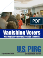 PIRG Vanishing Voters Update