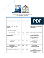 Programação Do I Seminário Psicanálise e Sexualidade