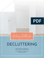 Declutter Your Mind and Home with Healing Habits