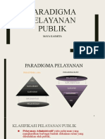 Paradigma Pelayanan Publik