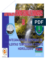 Int Sistemas de Alertas Tempranas y Comite Hidrologico