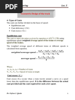 Railway Engineering Lec.5