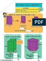 Área y volumen de figuras geométricas