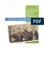 Curso Historia Denominacional para Guias Mayores y Conquistadores Actualizado