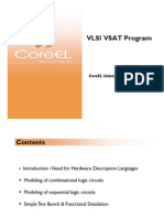 Vlsi Vsat Program: Coreel University Program Team