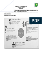 Clase GÉNERO LÍRICO 8°