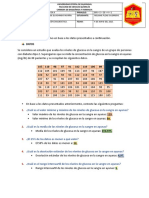 Análisis descriptivo de los niveles de glucosa en pacientes con diabetes