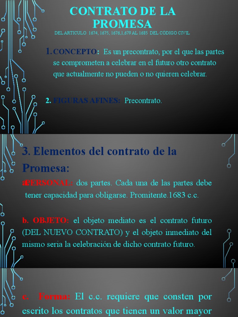 Tipos de Contrato de Promesa | PDF | Finanzas y dinero
