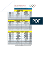 PRIMERA FECHA III OLIMPIADA INTERCAPITULOS CIP CDJ 2023