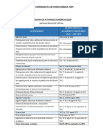 CALENDARIO DE ACTIVIDADES 202250 - 21 Abril INTERNO