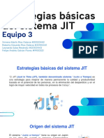 Estrategias Básicas Del Sistema JIT