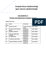 TUGAS KELOMPOK 4 Perhitungan Ukuran Epidemiologi