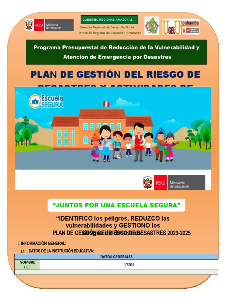 PGRD - I.E 17209-El Balcho | PDF