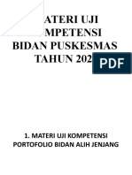 Materi Uji Kompetensi Bidan Puskesmas TH