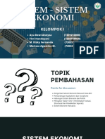 Kelompok 1 - Sistem-Sistem Ekonomi Revisi