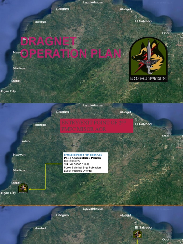 Dragnet Operation Plan Overview | PDF