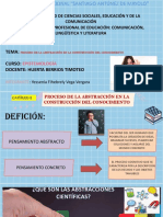 .Capítulo 8-Proceso de Abstracción en El Proceso Del Conocimiento