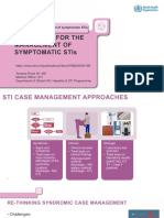 Guidelines for Managing Symptomatic STIs