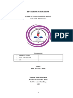 Legalitas Perusahaan Program Studi S1 Ma