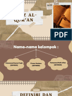 Kelompok 9 (I'Jaz Al-Qur'an)