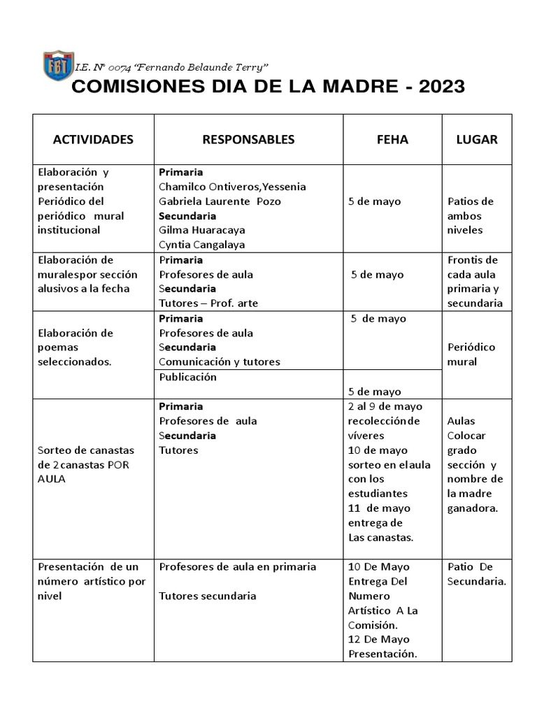 Comision Dia de La Madre. PDF