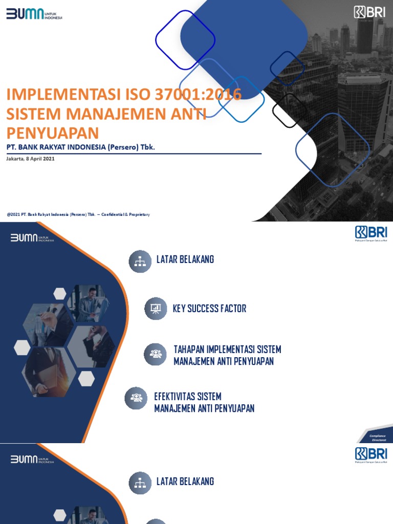 Paparan Iso 37001 Smap Untuk Ojk 08042021 Pdf