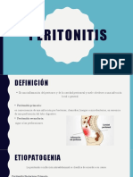 Peritonitis