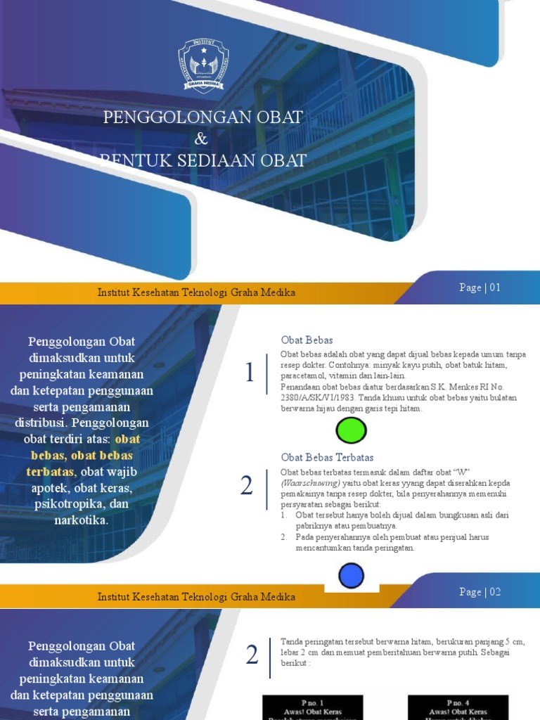 2.penggolongan Obat | PDF
