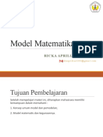 Model Matematika