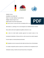 Position A Threats To International Peace and Security Caused by Terrorist Acts