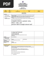 Simple Interest Lesson Plan Overview | PDF | Formula | Interest