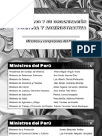 Ministros y Congresistas Del Perú
