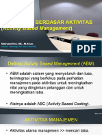 4 - 1 Activity Based Management