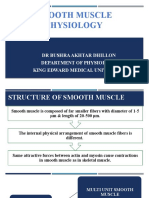 Smooth Muscle Physiology by Bushra Akhtar Dhillon (07.04.2020)