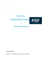 Manual Ad. de Bodega y Control Inv.