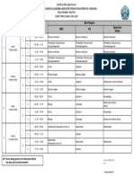 Jadwal Ehb-bks 2021 - 2022