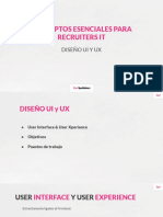 Conceptos Esenciales para Recruiters It: Diseño Ui Y Ux