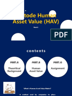 Human Asset Value (HAV)