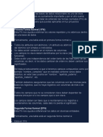 Normalización de bases de datos: Formas normales 1FN, 2FN, 3FN y 4FN