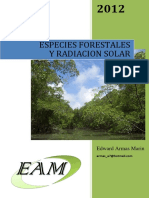 Especies Forestales y Radiacion Solar