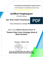 Sertifikat Webinar 12 - Apt. Esty Indah Puspitasari, S.Farm.