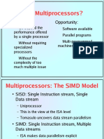 Why Multiprocessors?: Motivation: Opportunity