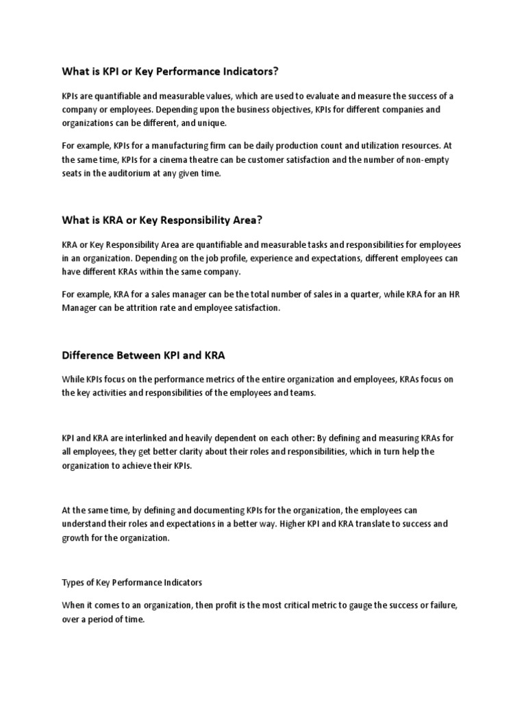 what-is-kpi-or-key-performance-indicators-pdf