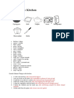 4. Things in the Kitchen