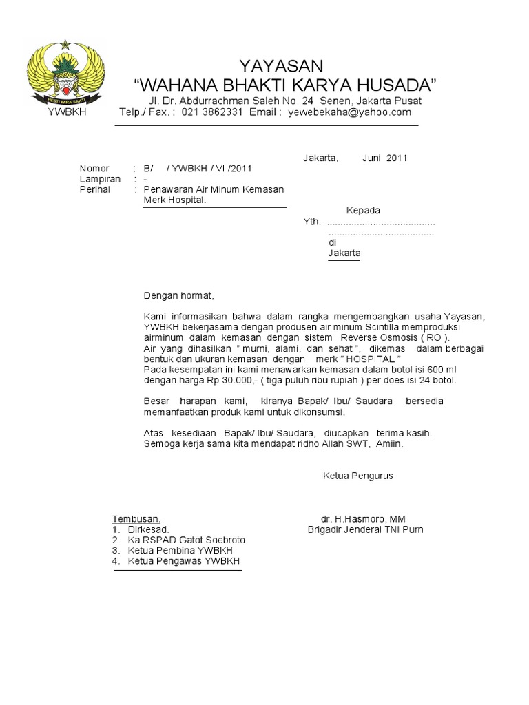 Surat Izin Mendirikan Pt | PDF